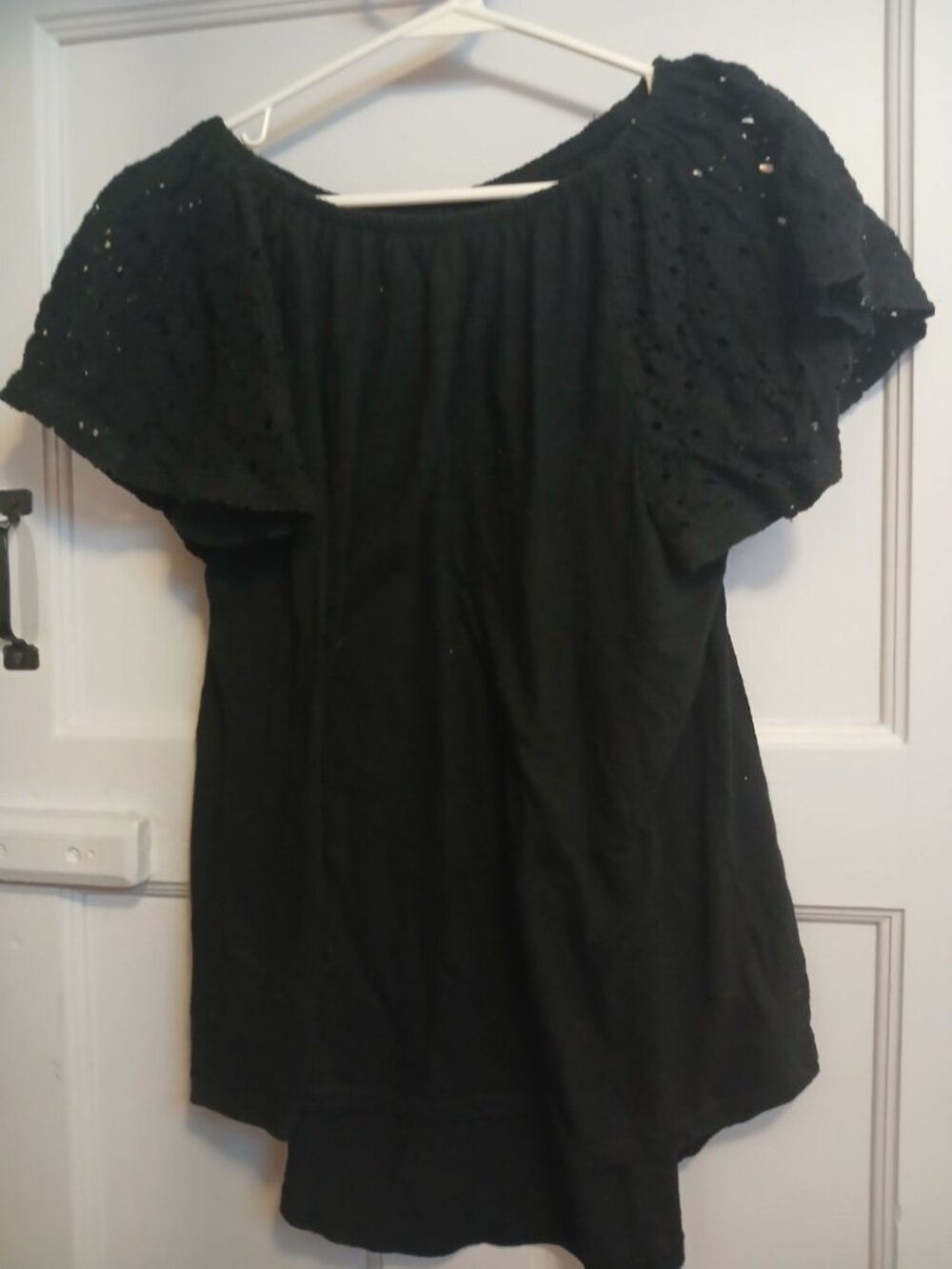 Old Navy Xl 14 Girls Black Shirt